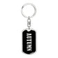 Autumn v02 - Luxury Dog Tag Keychain