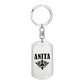 Anita v01a - Luxury Dog Tag Keychain