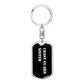 Coast Guard Sister v3 - Luxury Dog Tag Keychain