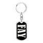 Fay v02 - Luxury Dog Tag Keychain