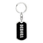Debora v02 - Luxury Dog Tag Keychain