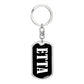 Etta v03 - Luxury Dog Tag Keychain
