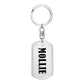 Mollie v01 - Luxury Dog Tag Keychain