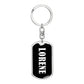 Lorene v03 - Luxury Dog Tag Keychain