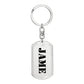 Jame - Luxury Dog Tag Keychain