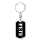 Pete v2 - Luxury Dog Tag Keychain