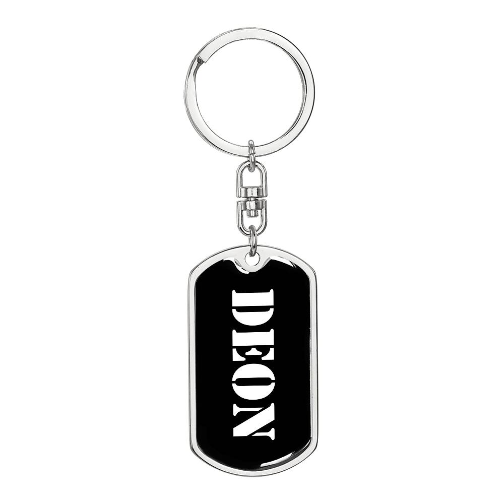 Deon v3 - Luxury Dog Tag Keychain
