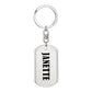 Janette v01 - Luxury Dog Tag Keychain