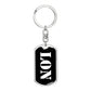 Lon v3 - Luxury Dog Tag Keychain