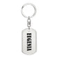 Eugenia v01 - Luxury Dog Tag Keychain
