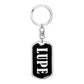 Lupe v02 - Luxury Dog Tag Keychain