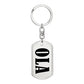 Ola v01 - Luxury Dog Tag Keychain