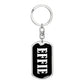 Effie v03 - Luxury Dog Tag Keychain