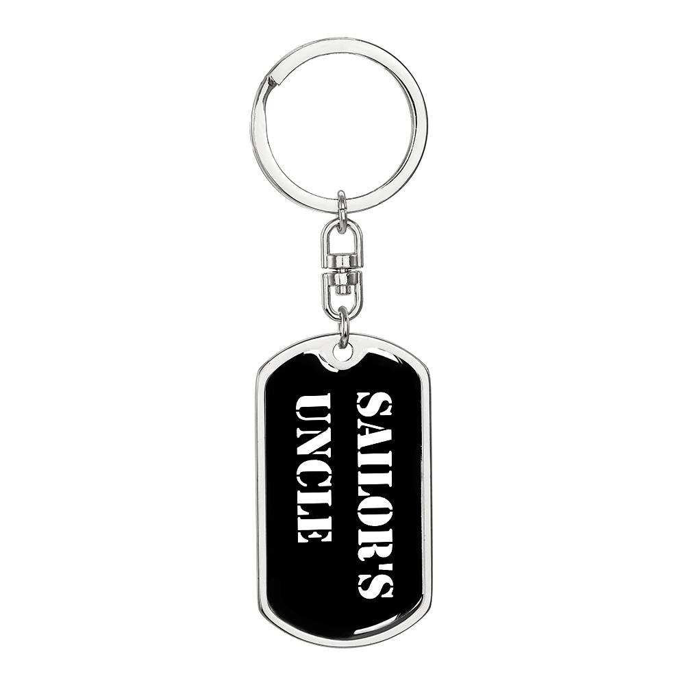 Sailor's Uncle v3 - Luxury Dog Tag Keychain
