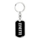 Lynette v03 - Luxury Dog Tag Keychain