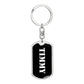 Timmy v2 - Luxury Dog Tag Keychain