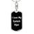 Love My Eyelash Viper v3 - Luxury Dog Tag Keychain