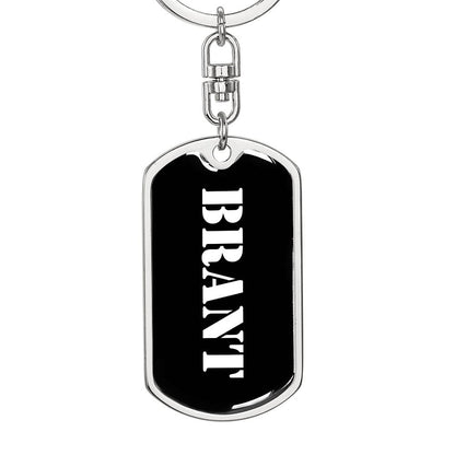 Brant v3 - Luxury Dog Tag Keychain