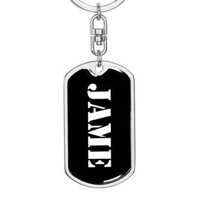 Jame v3 - Luxury Dog Tag Keychain