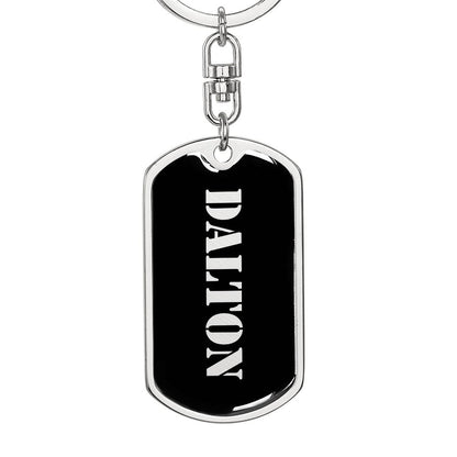 Dalton v2 - Luxury Dog Tag Keychain