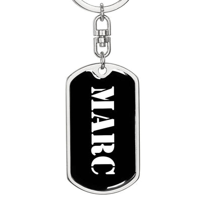 Marc v2 - Luxury Dog Tag Keychain