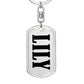 Lily v01 - Luxury Dog Tag Keychain