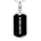 Margarito v3 - Luxury Dog Tag Keychain