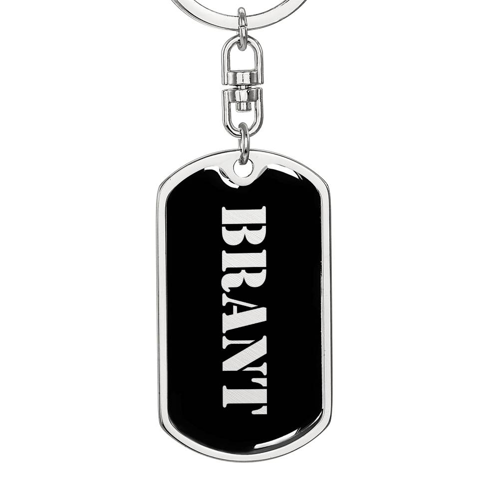Brant v2 - Luxury Dog Tag Keychain