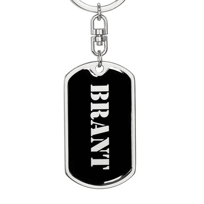 Brant v2 - Luxury Dog Tag Keychain