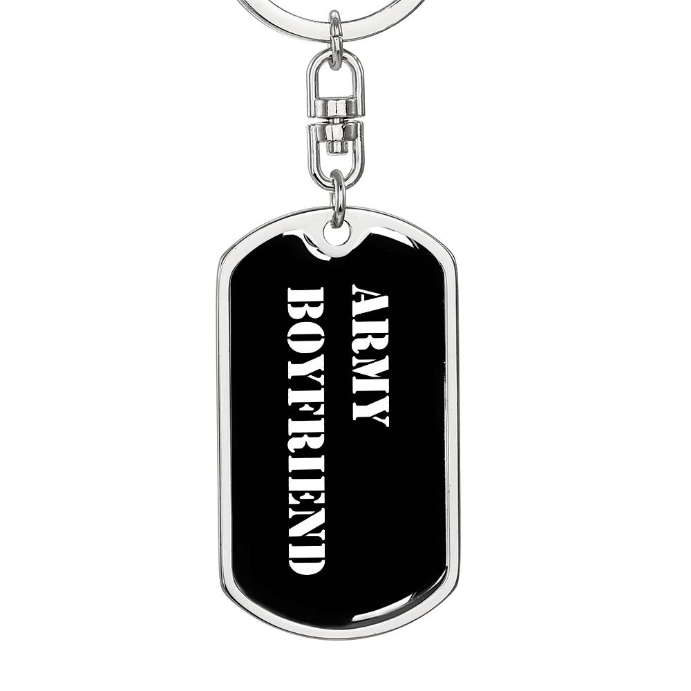 Army Boyfriend v3 - Luxury Dog Tag Keychain