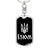 Izium v3 - Luxury Dog Tag Keychain