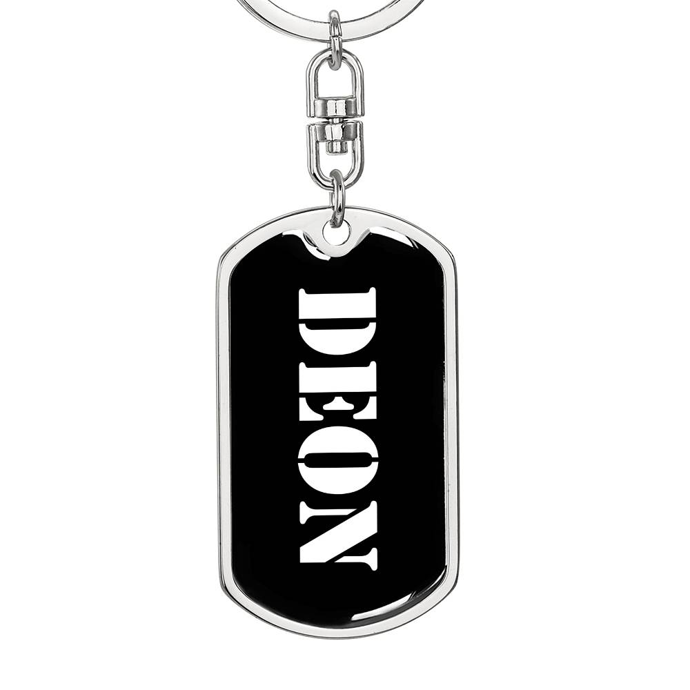 Deon v3 - Luxury Dog Tag Keychain