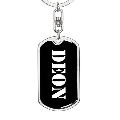 Deon v3 - Luxury Dog Tag Keychain