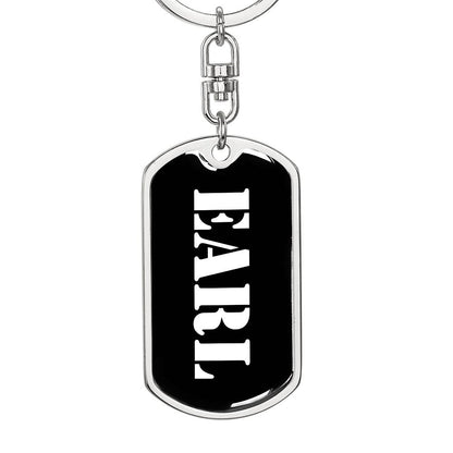 Earl v2 - Luxury Dog Tag Keychain