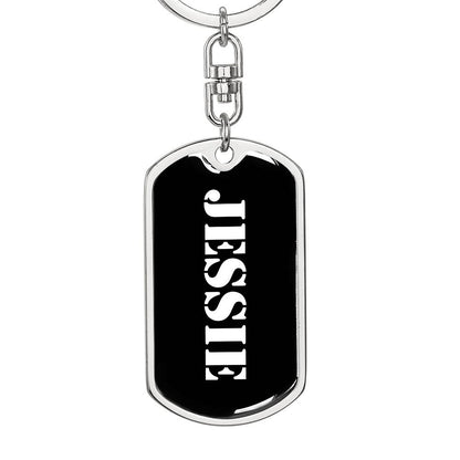 Jessie v2 - Luxury Dog Tag Keychain