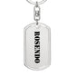 Rosendo - Luxury Dog Tag Keychain