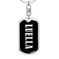Luella v02 - Luxury Dog Tag Keychain