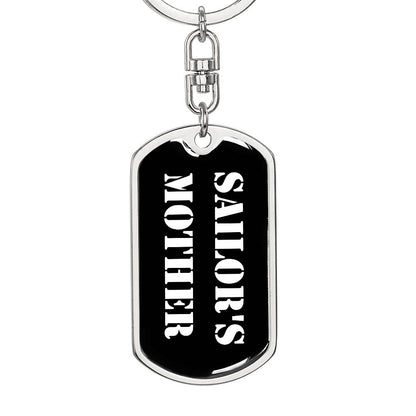Sailor's Mother v3 - Luxury Dog Tag Keychain