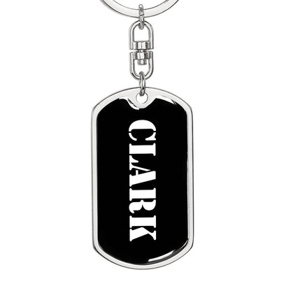 Clark v2 - Luxury Dog Tag Keychain