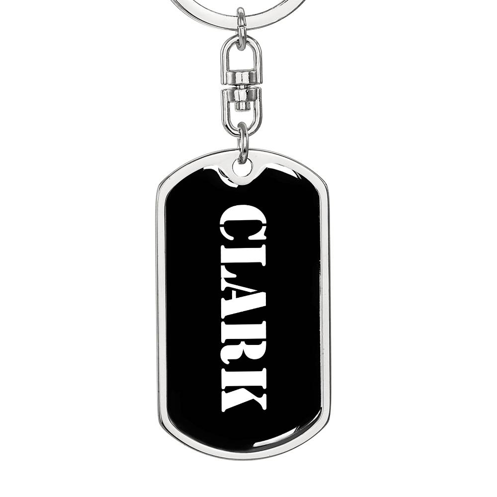 Clark v2 - Luxury Dog Tag Keychain