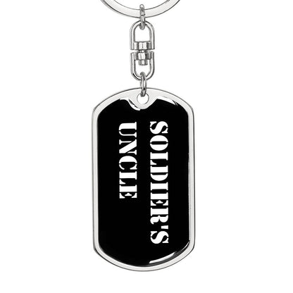 Soldier's Uncle v3 - Luxury Dog Tag Keychain