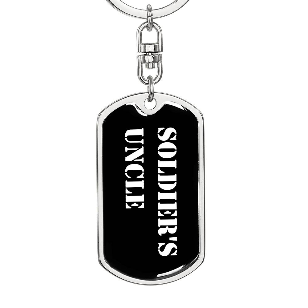Soldier's Uncle v3 - Luxury Dog Tag Keychain
