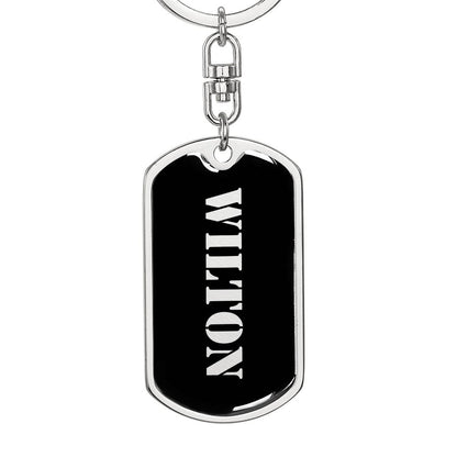 Wilton v2 - Luxury Dog Tag Keychain