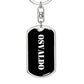 Osvaldo v3 - Luxury Dog Tag Keychain