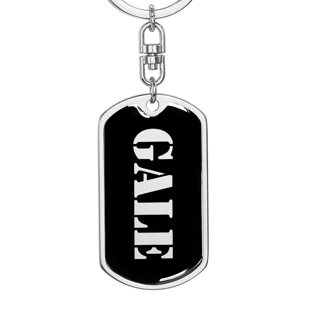 Gale v2 - Luxury Dog Tag Keychain