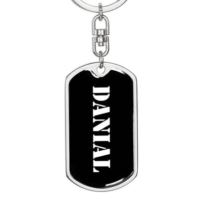 Danial v3 - Luxury Dog Tag Keychain