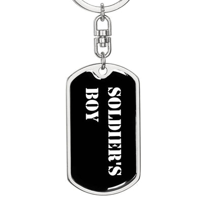 Soldier's Boy v3 - Luxury Dog Tag Keychain