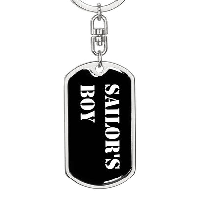 Sailor's Boy v3 - Luxury Dog Tag Keychain