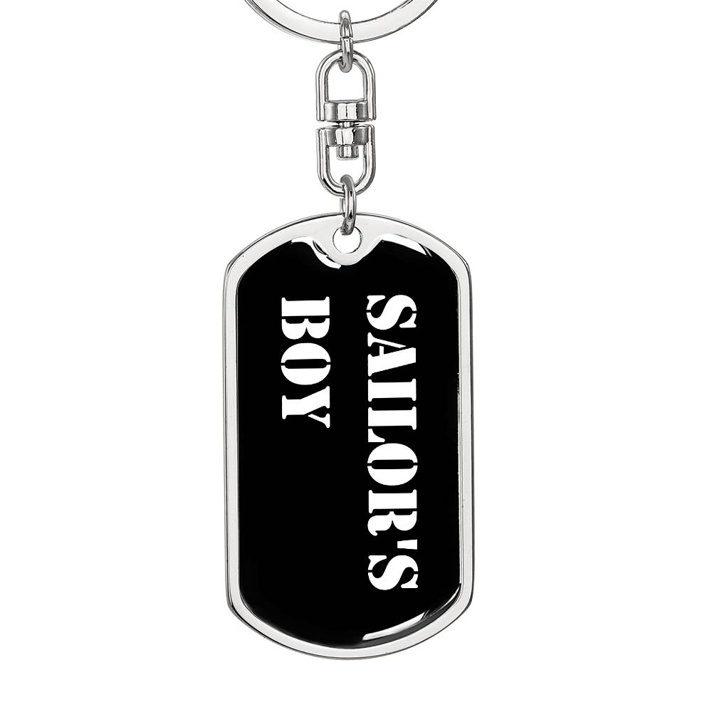 Sailor's Boy v3 - Luxury Dog Tag Keychain
