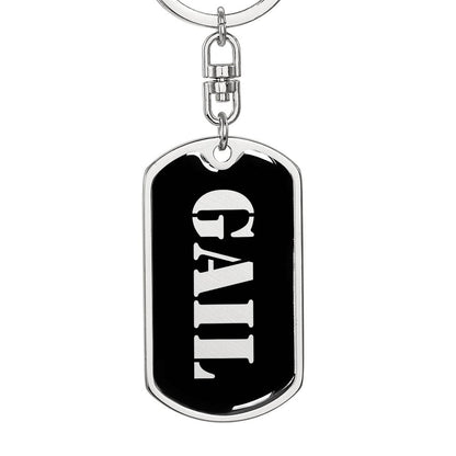 Gail v2 - Luxury Dog Tag Keychain